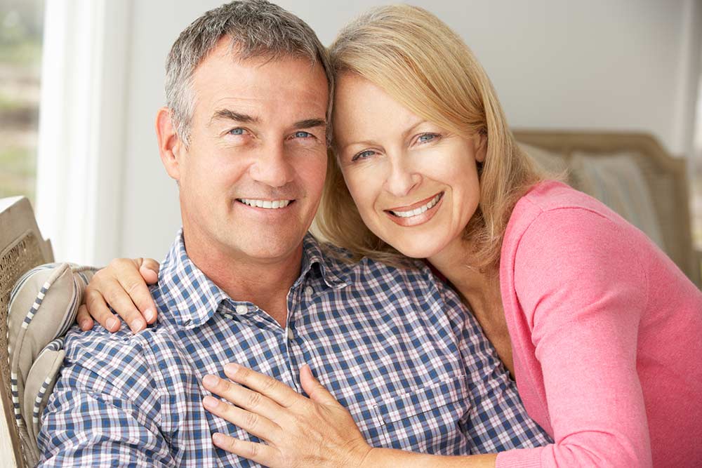 older smiling couple lippian family dentistry texarkana, tx