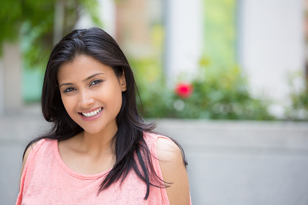 young woman smiling lippian family dentistry texarkana, tx
